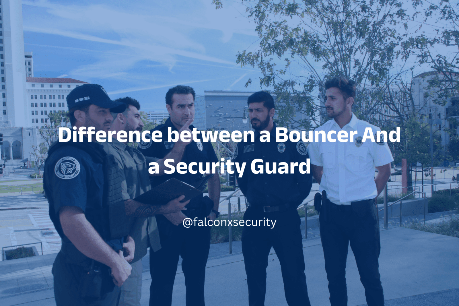 What is the Difference between a Bouncer And a Security Guard
