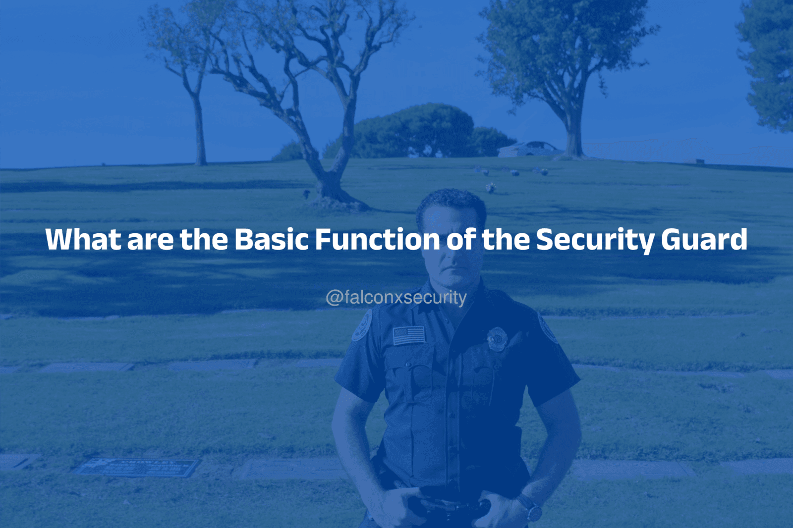 What are the Basic Function of the Security Guard