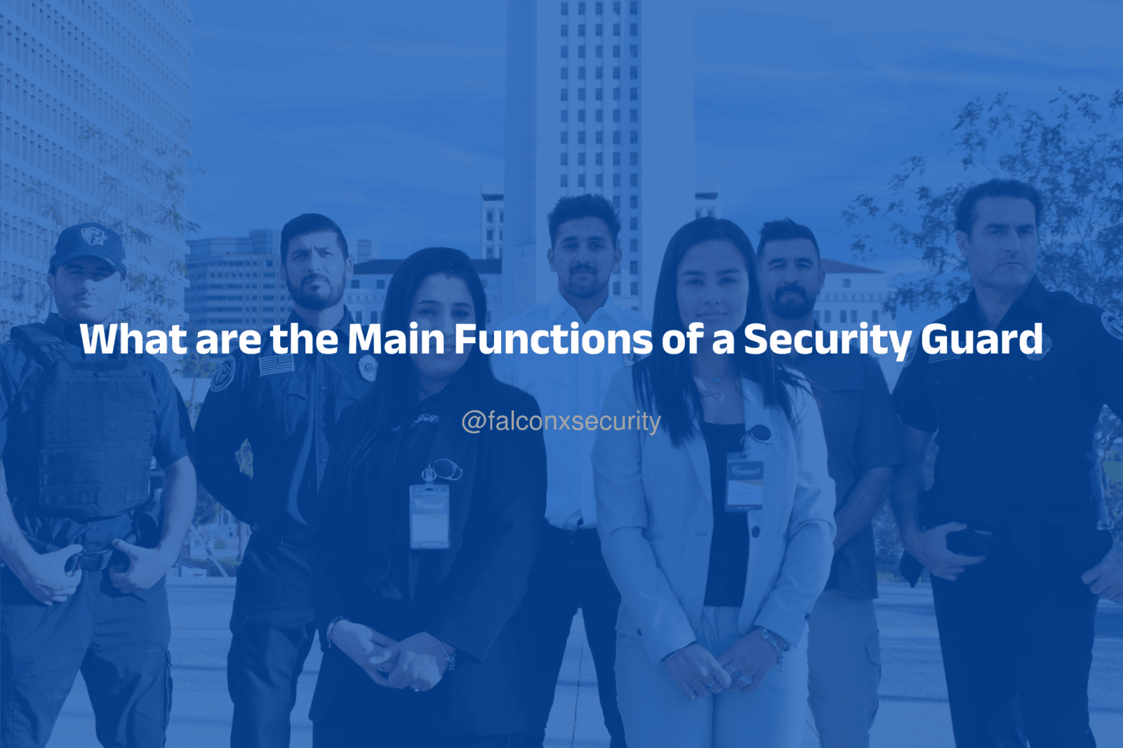 What are the Main Functions of a Security Guard