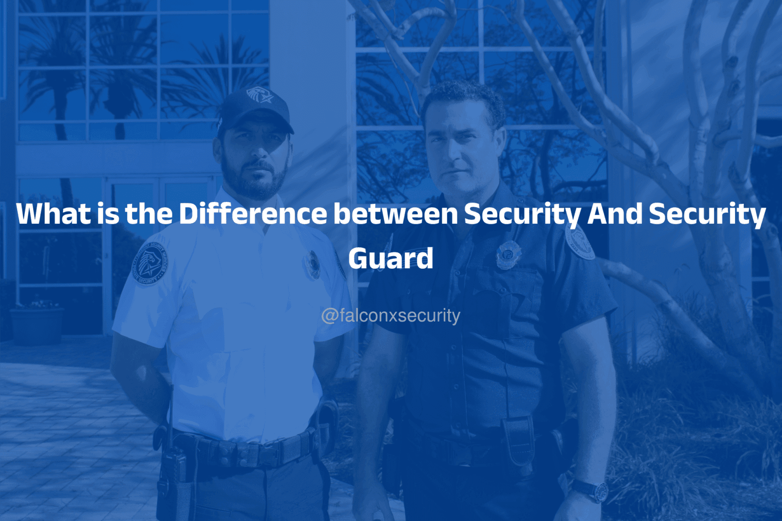What is the Difference between Security And Security Guard