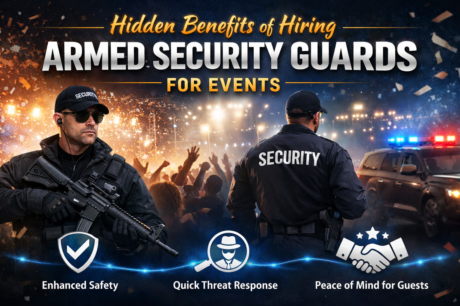 Hiring Armed Security Guards for Events